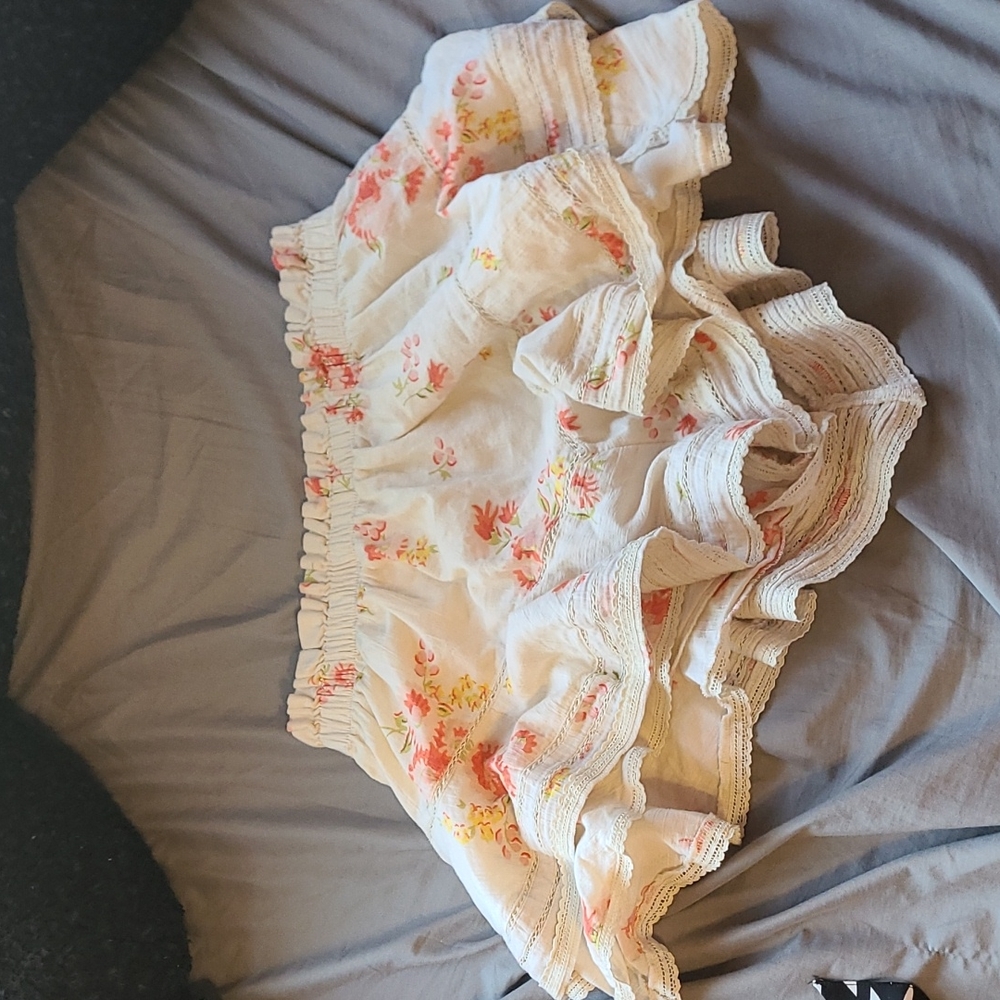 Floral Skort